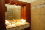 Master bathroom, with walk in shower, toilet, 